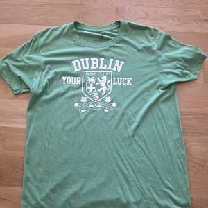 Green Dublin Your Luck Men's Short Sleeve Tee